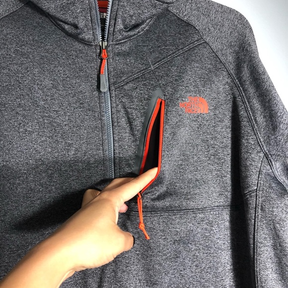 North Face Half ZIP Lined Pullover Chest Pocket L - Picture 4 of 8